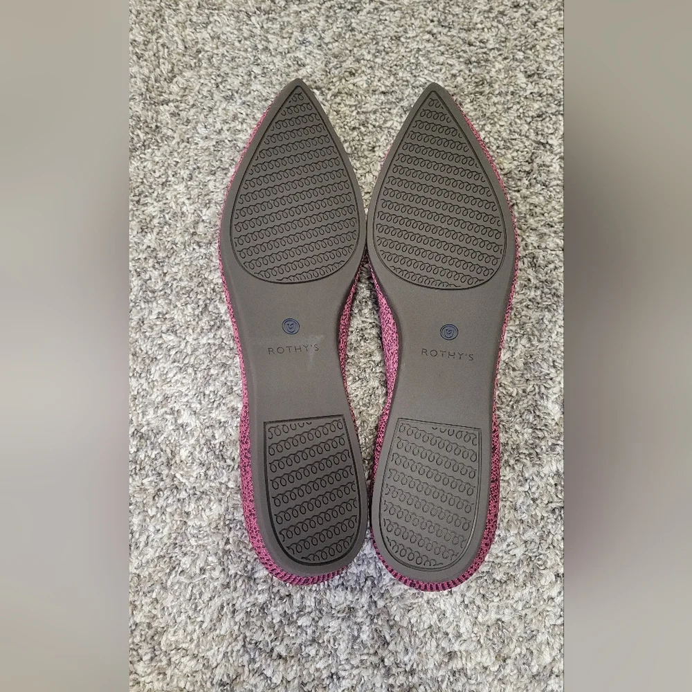 EUC Rothy's Fig Python Points - Picture 2 of 2